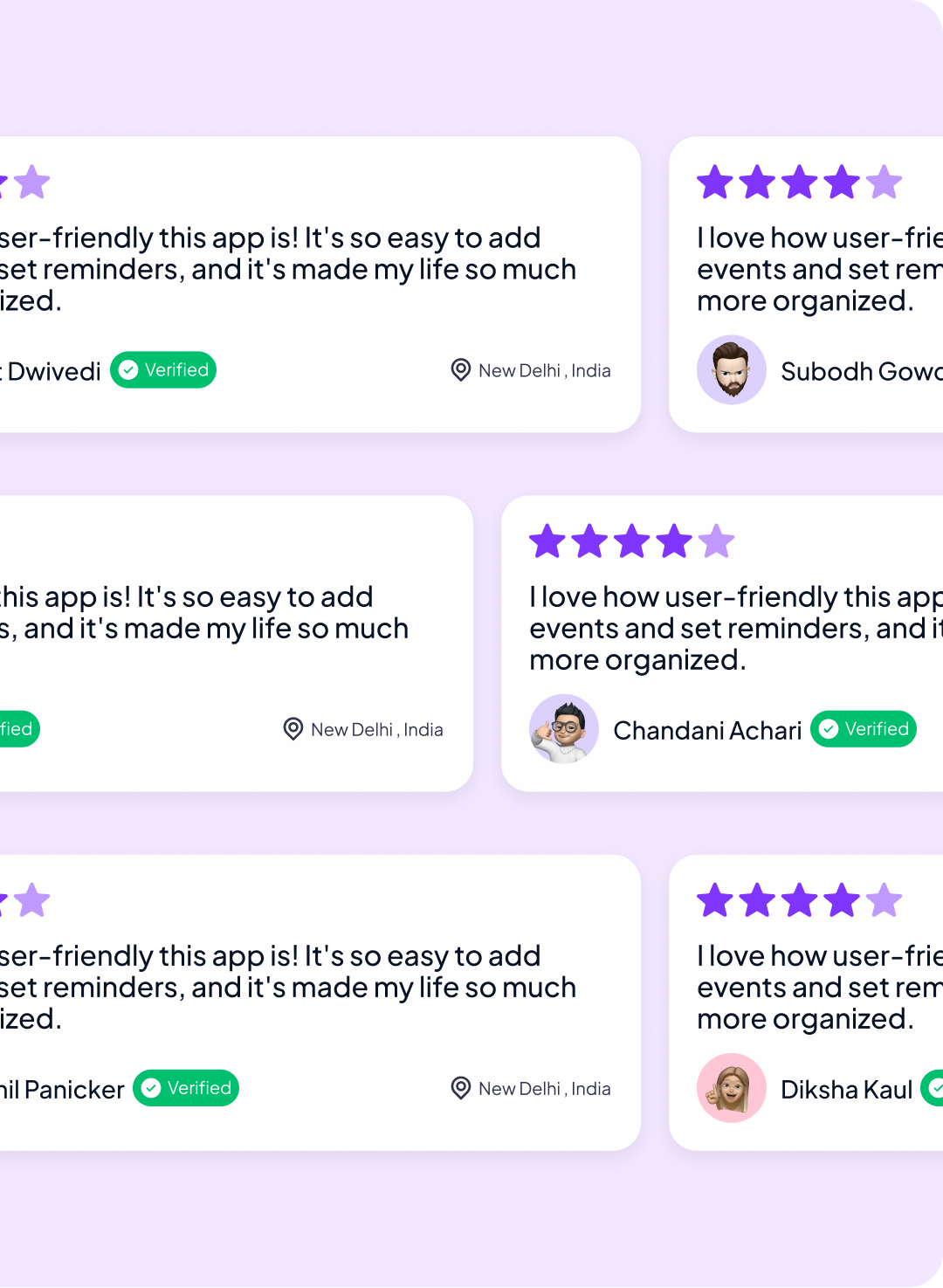 Personalization Reviews